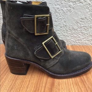 Sabrina double buckle boot